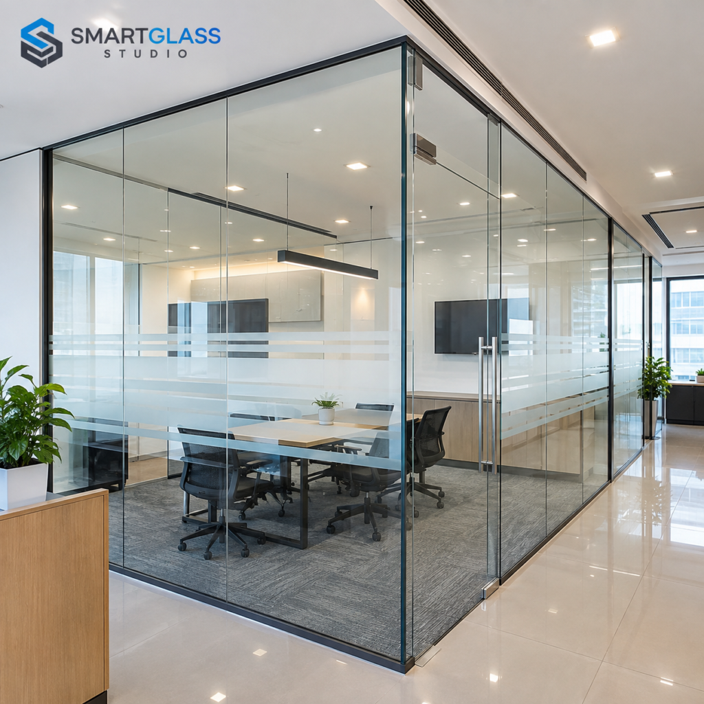 glass partition company- Smartglass