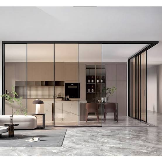 slim partition solution by smart glass studio