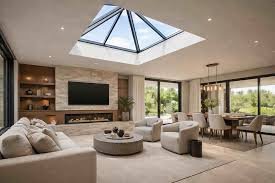 pyramid skylight installation by smartglass
